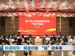新闻特写：精准对接 “链”动未来